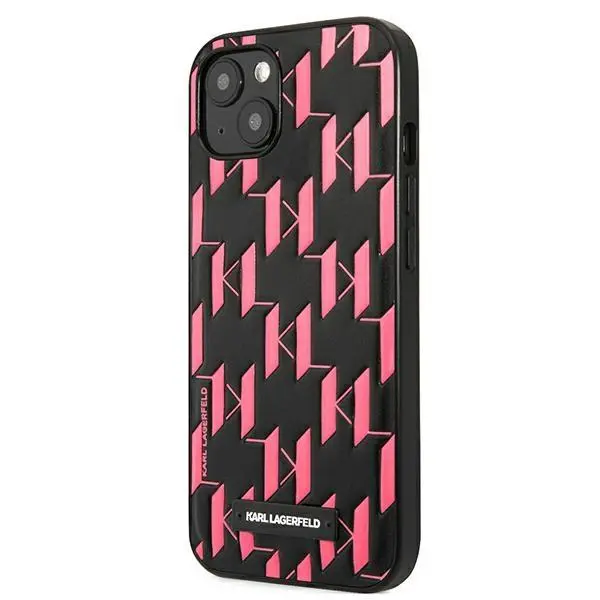 Etui Karl Lagerfeld Monogram Plaque KLHCP13SMNMP1P do iPhone 13 mini