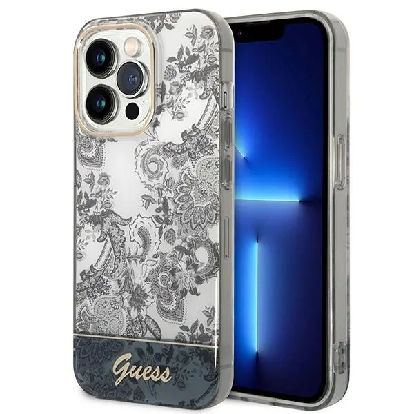 Etui Guess Porcelain Collection GUHCP14LHGPLHG do iPhone 14 Pro
