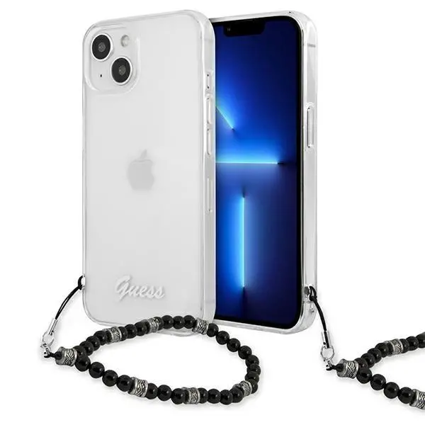 Etui Guess Black Pearl GUHCP13SKPSBK do iPhone 13 mini