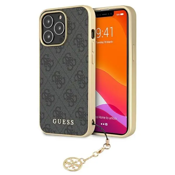 Etui Guess 4G Charms Collection GUHCP13XGF4GGR do iPhone 13 Pro Max