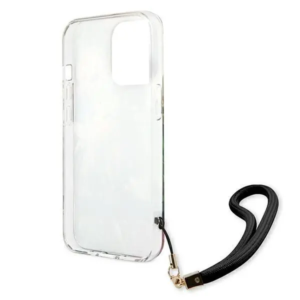 Etui Guess Flower Strap GUHCP13XHFLSB do iPhone 13 Pro Max