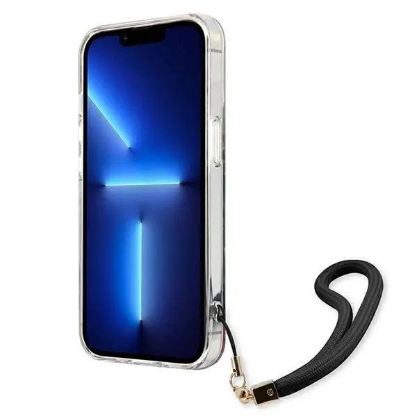 Etui Guess Flower Strap GUHCP13XHFLSB do iPhone 13 Pro Max