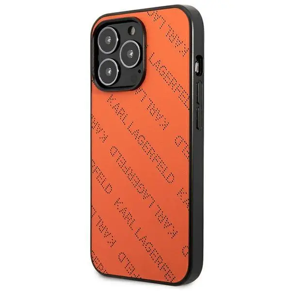 Etui Karl Lagerfeld Perforated Allover KLHCP13LPTLO do iPhone 13 Pro / 13