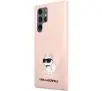Etui Karl Lagerfeld Silicone Choupette KLHCS23LSNCHBCP do Samsung Galaxy S23 Ultra