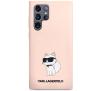 Etui Karl Lagerfeld Silicone Choupette KLHCS23LSNCHBCP do Samsung Galaxy S23 Ultra