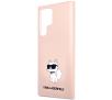 Etui Karl Lagerfeld Silicone Choupette KLHCS23LSNCHBCP do Samsung Galaxy S23 Ultra
