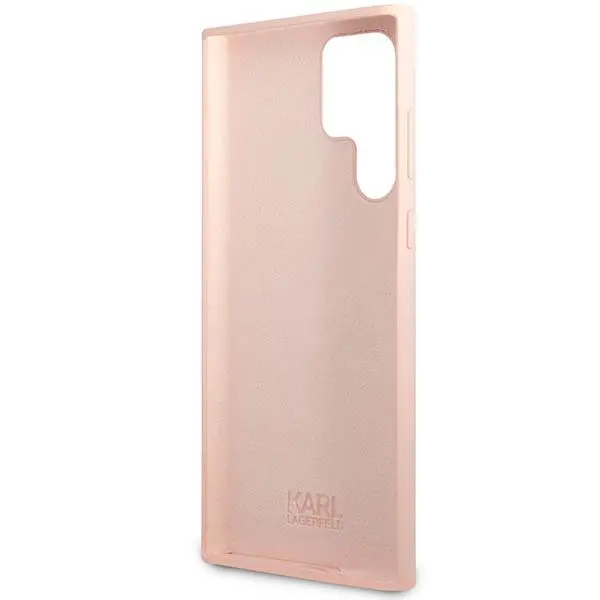 Etui Karl Lagerfeld Silicone Choupette KLHCS23LSNCHBCP do Samsung Galaxy S23 Ultra