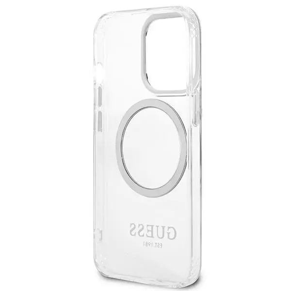 Etui Guess Metal Outline Magsafe GUHMP13LHTRMS do iPhone 13 Pro / 13