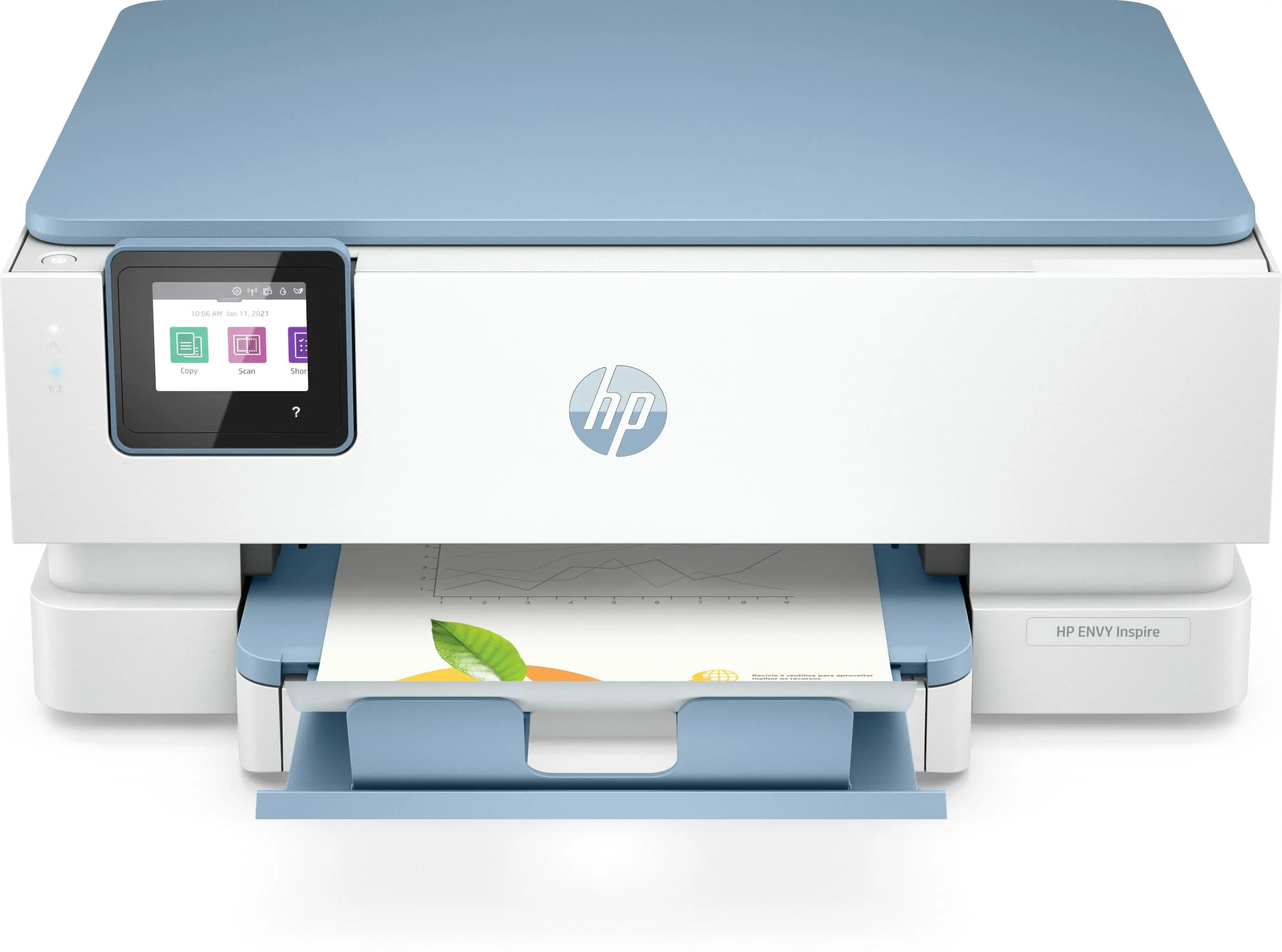 Urządzenie wielofunkcyjne HP ENVY Inspire 7221e Instant Ink Wi-Fi Biało-niebieski