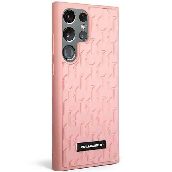 Etui Karl Lagerfeld 3D Monogram KLHCS23LRUPKLPP do Samsung Galaxy S23 Ultra