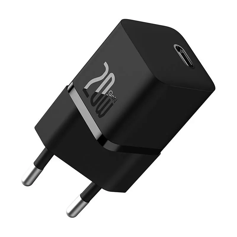 Ładowarka sieciowa Baseus GaN5 mini 20W Czarny