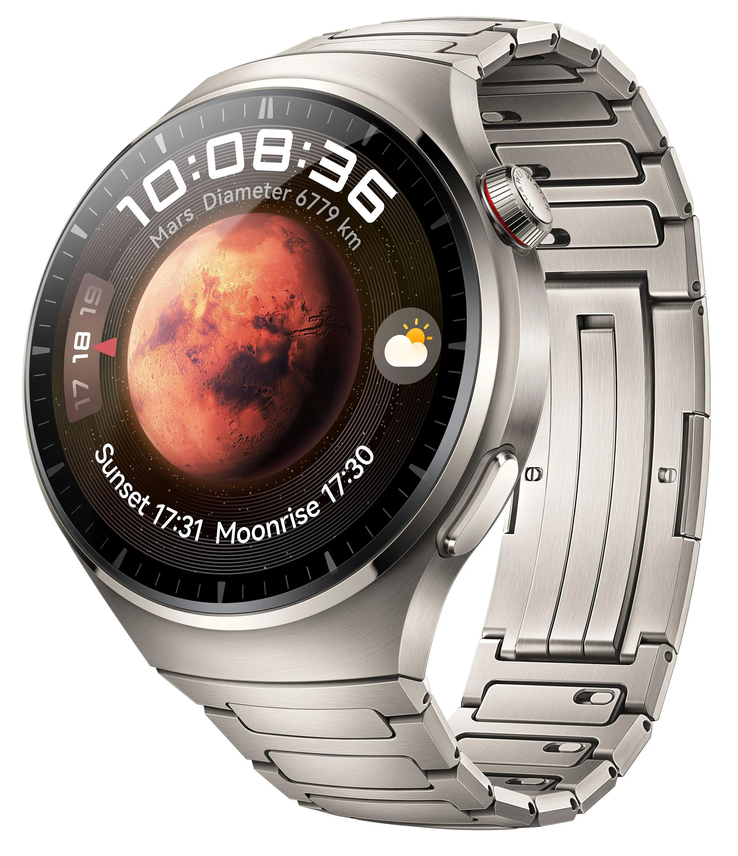 Smartwatch Huawei Watch 4 Pro Elite Tytan 49mm LTE Srebrny