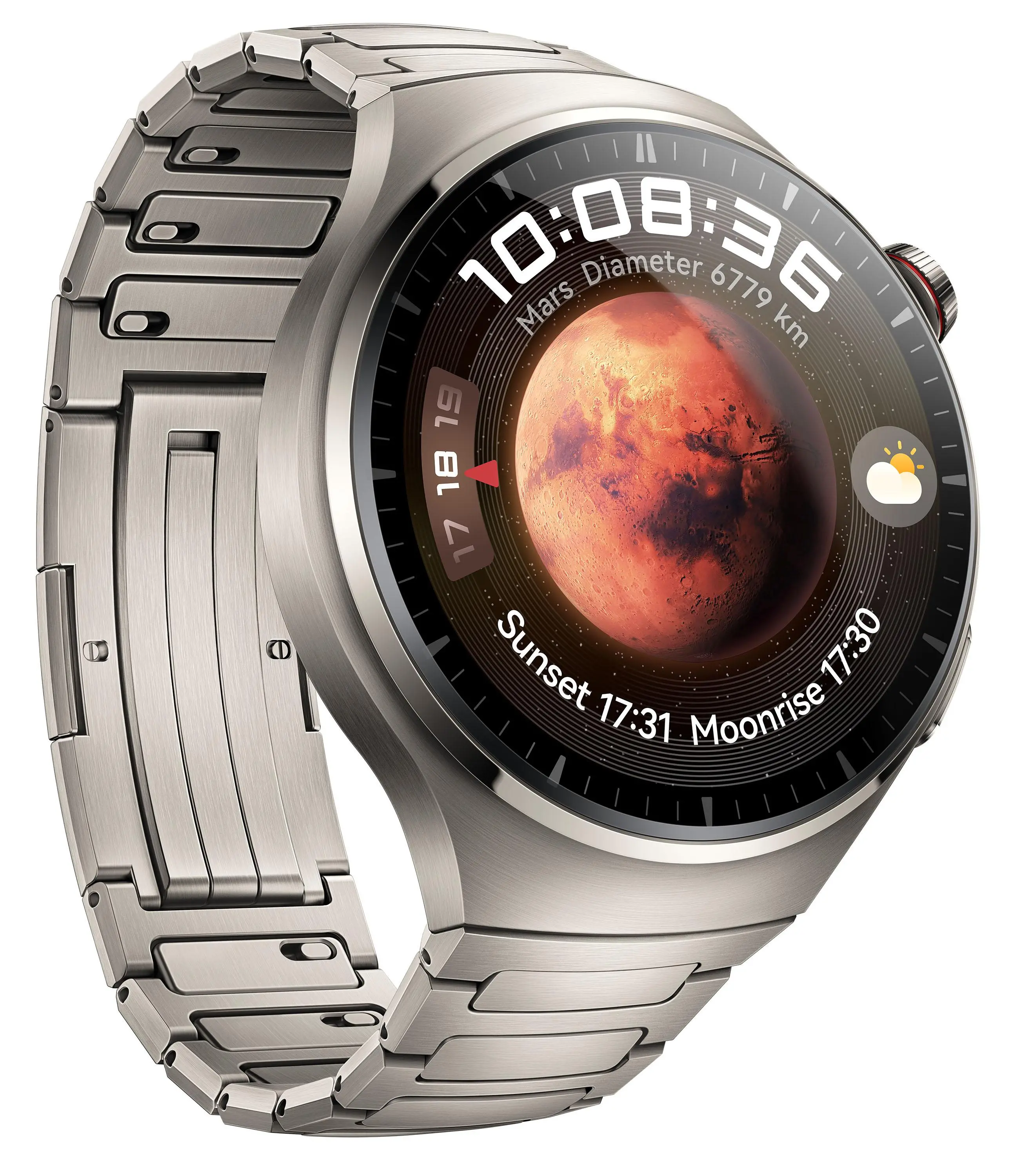 Smartwatch Huawei Watch 4 Pro Elite Tytan 49mm LTE Srebrny