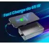 Powerbank Extralink EPB-127 30000mAh PD 65W Szary