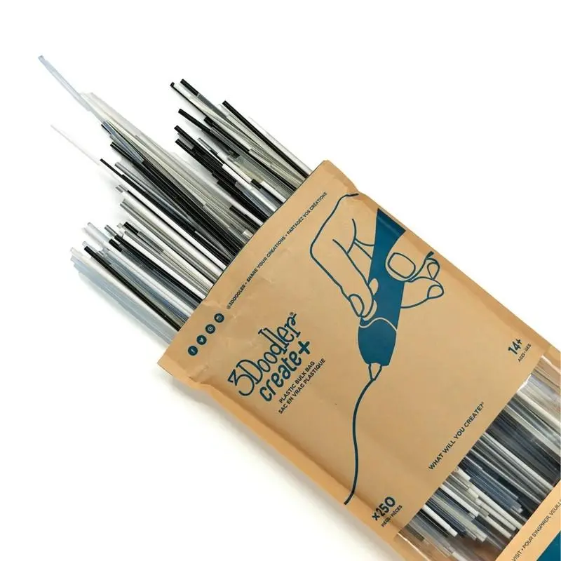 Filament 3Doodler AB-MONO-250 Create i Pro ABS 3mm 250szt. GreyScale