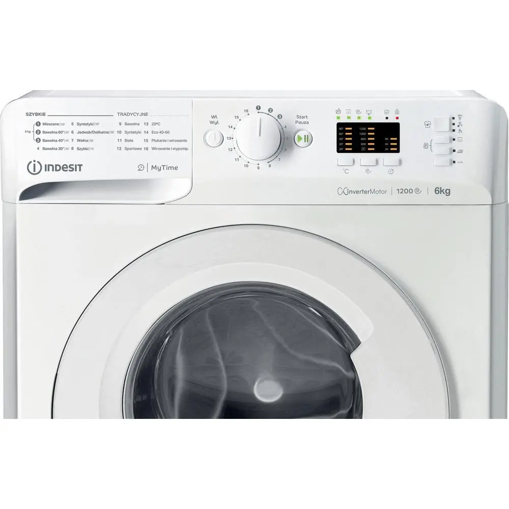 Pralka Indesit MTWSA 61294 W PL Slim 6kg 1200obr/min