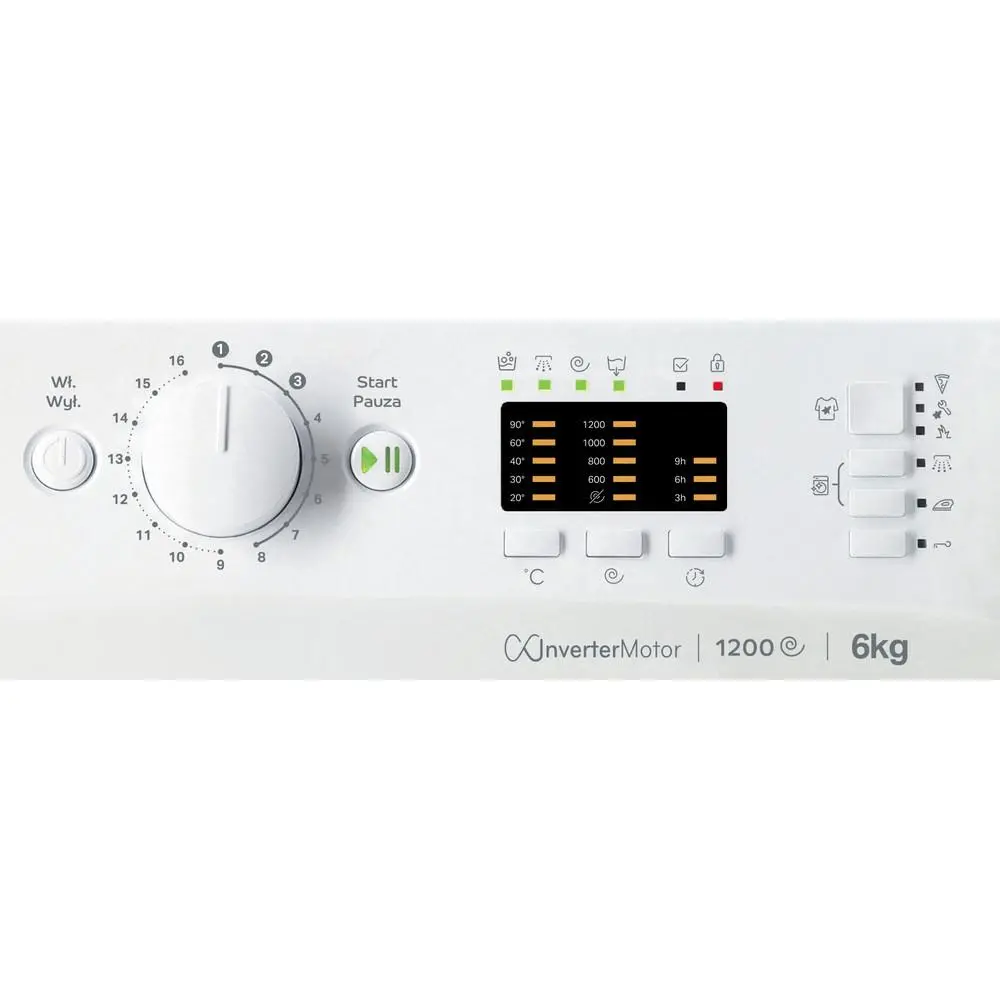 Pralka Indesit MTWSA 61294 W PL Slim 6kg 1200obr/min