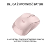 Myszka Logitech M240 Silent Różowy