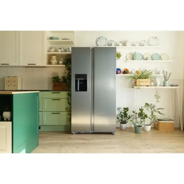Lodówka MPM 513-SBS-17M Pełny No Frost 177cm Dystrybutor wody Inox