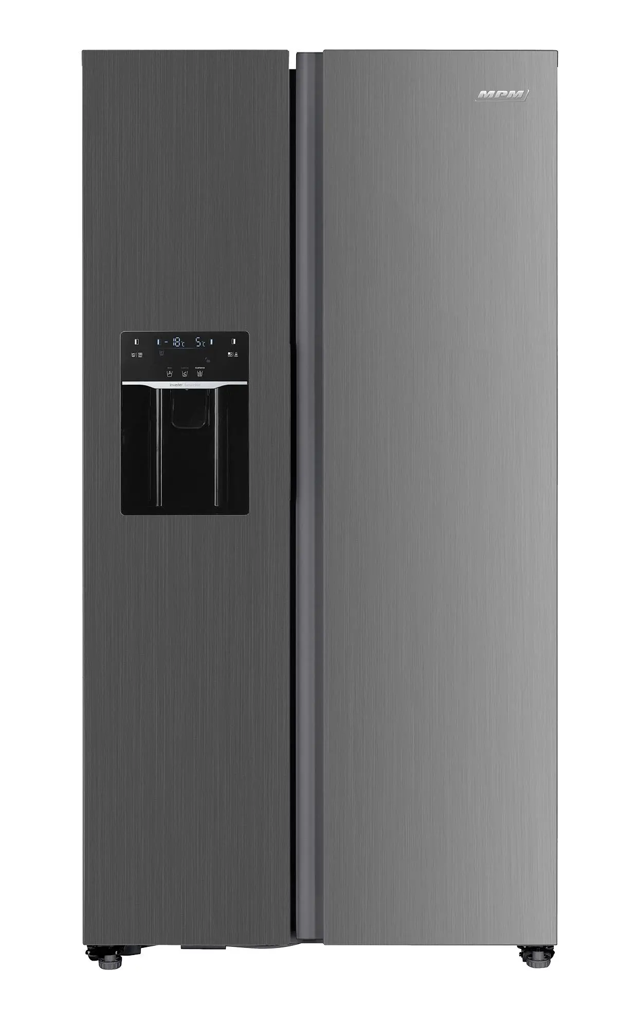 MPM 513-SBS-17M Pełny No Frost 177cm Dystrybutor wody Inox
