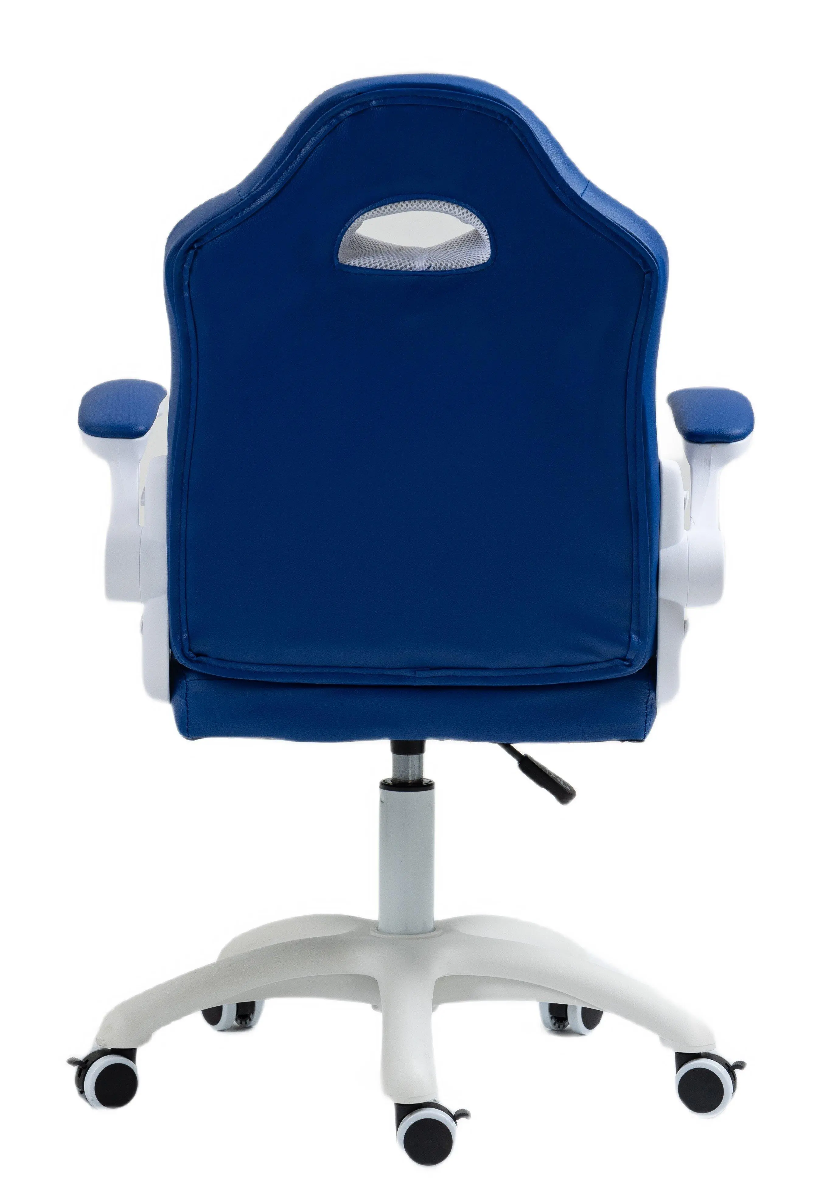 Fotel Cobra Junior Pro CRF-2305 Dla dzieci do 100kg Skóra ECO Niebiesko-biały