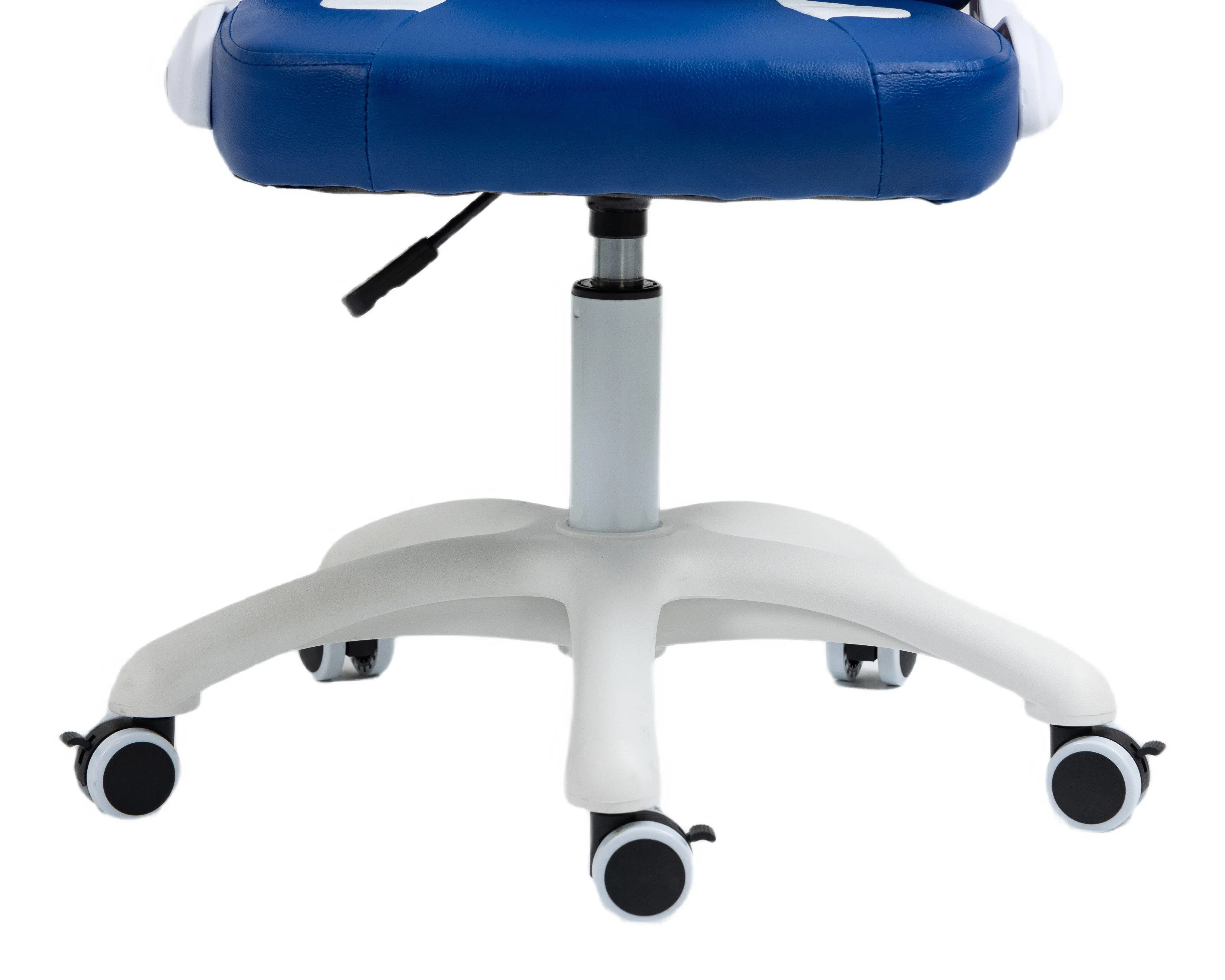 Fotel Cobra Junior Pro CRF-2305 Dla dzieci do 100kg Skóra ECO Niebiesko-biały