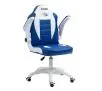Fotel Cobra Junior Pro CRF-2305 Dla dzieci do 100kg Skóra ECO Niebiesko-biały