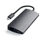 Satechi ST-TCMA2M Multi-Port Adapter 4K Szary