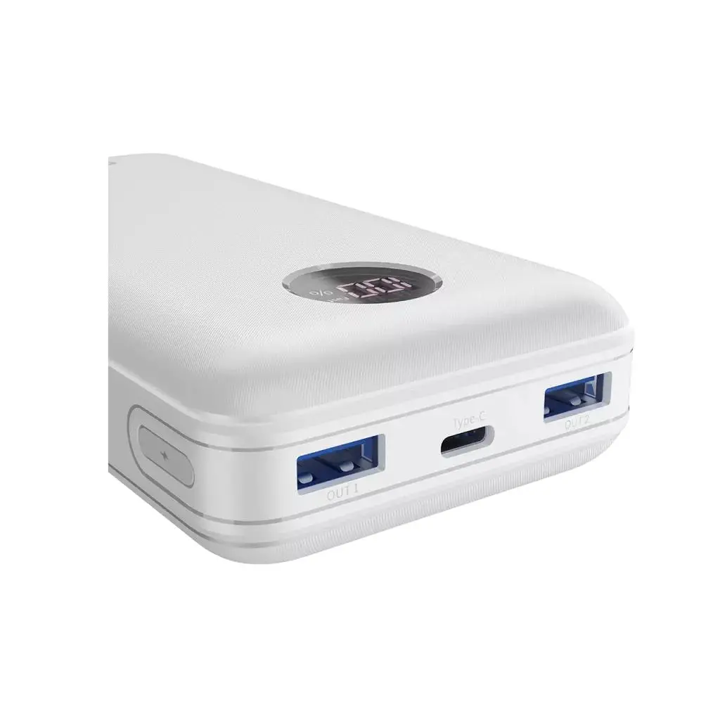 Powerbank Canyon PB-2002 Biały 20000mAh QC PD 20W Biały