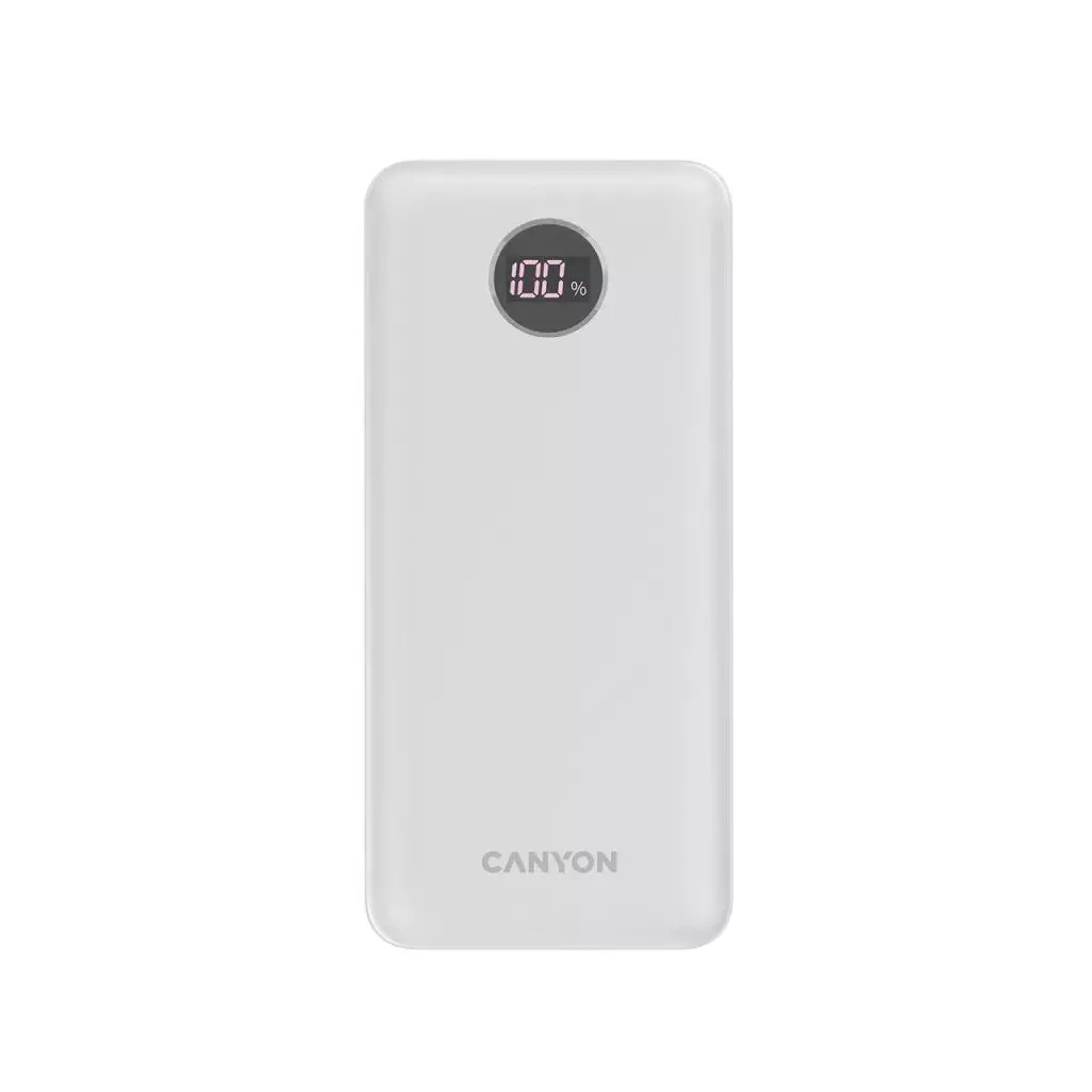 Canyon PB-2002 Biały 20000mAh QC PD 20W Biały