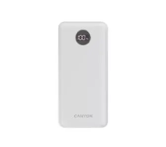 Powerbank Canyon PB-2002 Biały 20000mAh QC PD 20W Biały