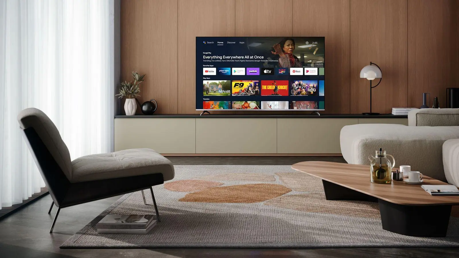 Telewizor Sharp 55FP5EA 55" QLED 4K Android TV Dolby Vision DVB-T2