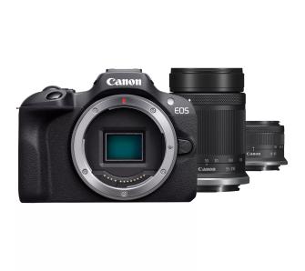Aparat Canon EOS R100 + RF-S 18-45 mm f/4.5-6.3 IS STM + 55-210 mm f/5-7.1 IS STM