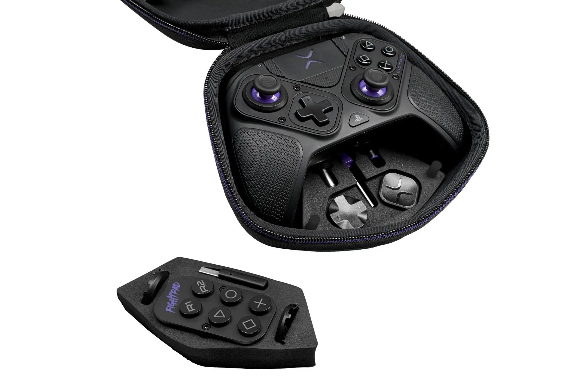 Pad Victrix PRO BFG do PS5, PS4, PC Bezprzewodowy/Przewodowy Czarny