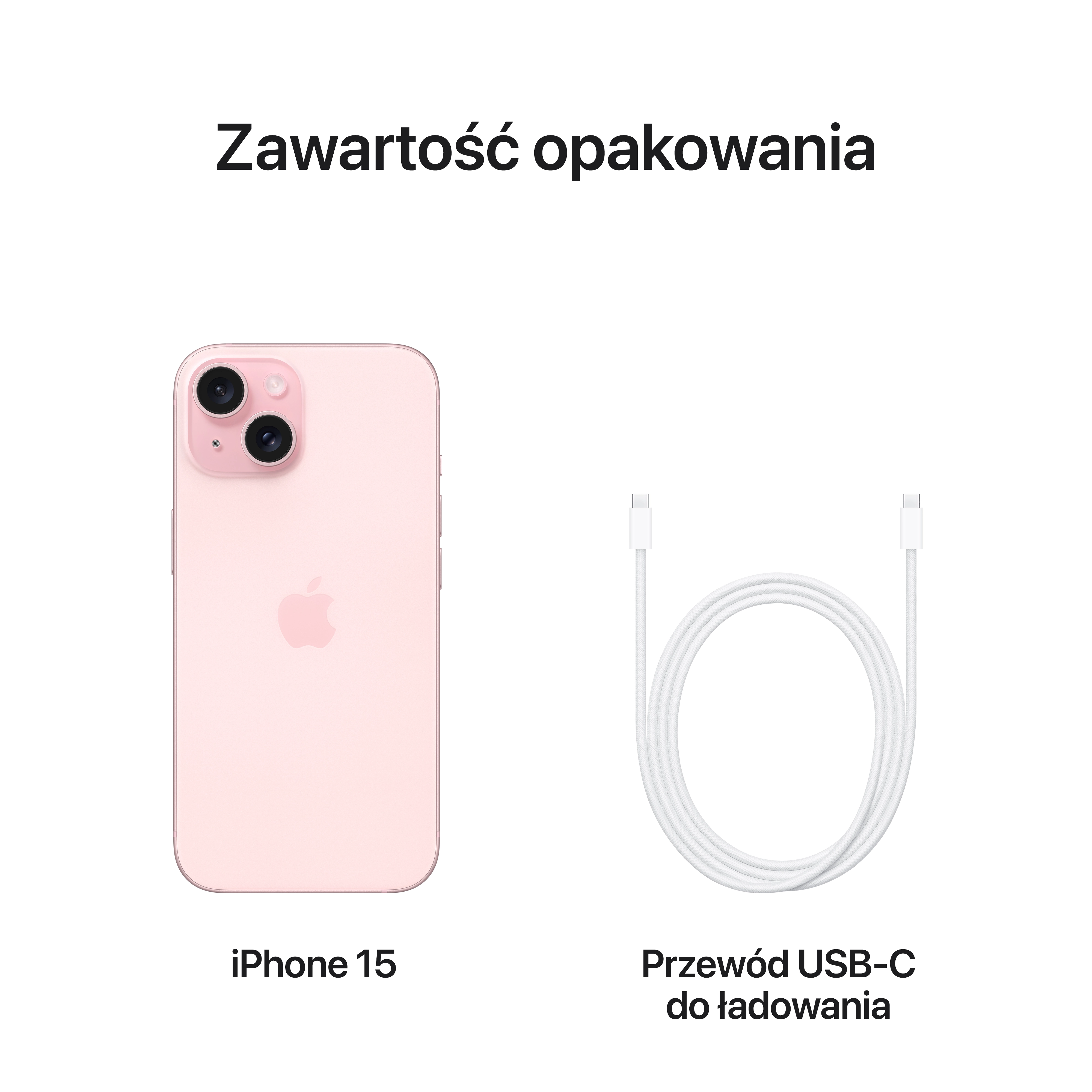 Apple iPhone 15 256GB 6,1" 48Mpix Różowy