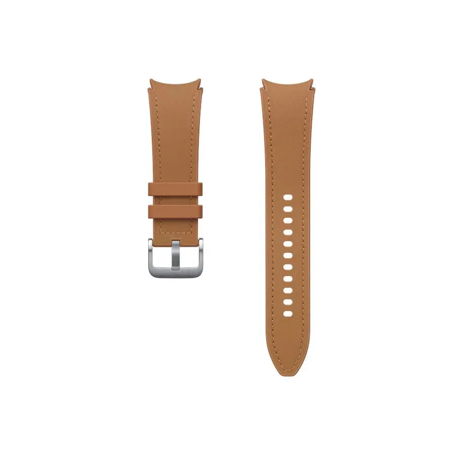 Pasek Samsung D-Buckle Hybrid Eco-Leather do Galaxy Watch 6 M/L Camel