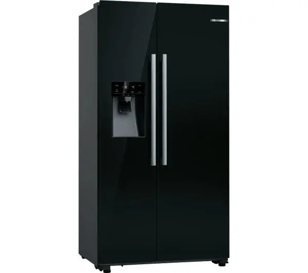 Bosch Serie 6 KAD93ABEP Pełny No Frost 178,7cm Dystrybutor wody Czarny