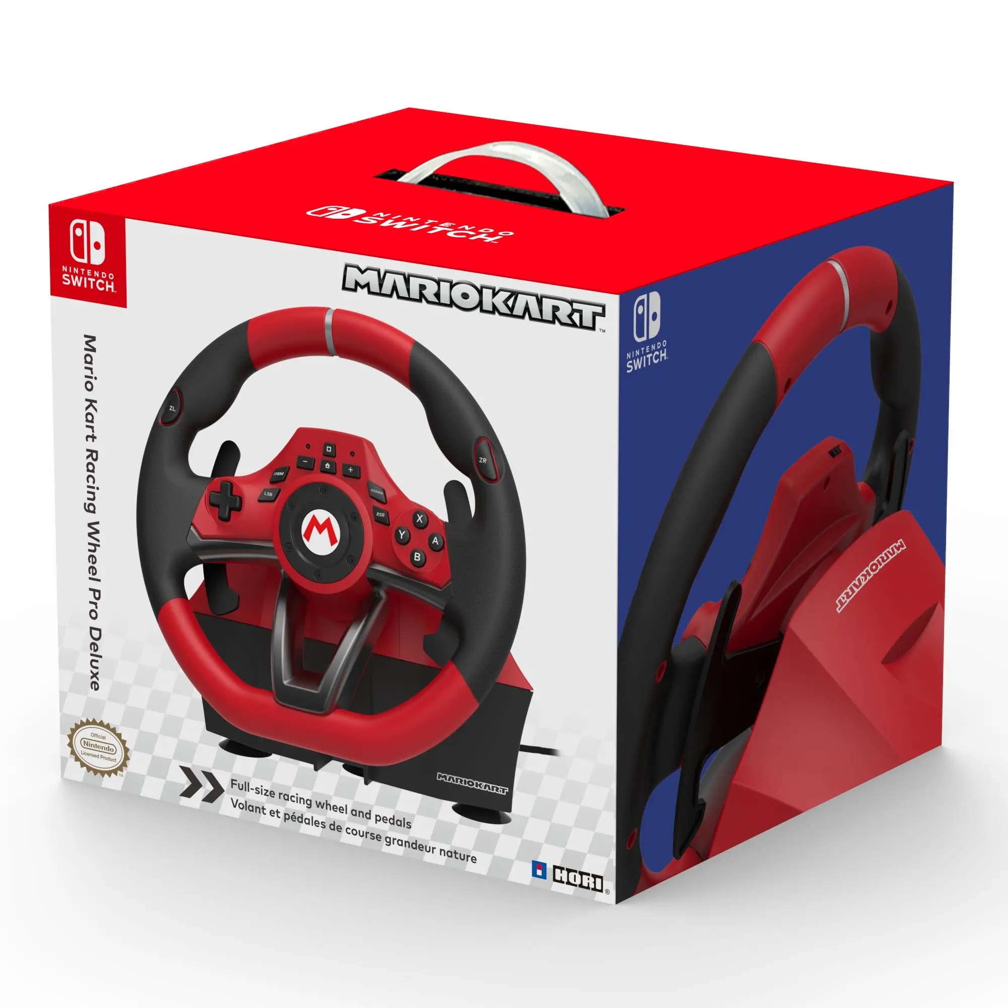 Kierownica Hori Nintendo Switch Mario Kart Racing Wheel Pro Deluxe do Nintendo Switch