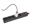 Listwa Hama P2223771 5 gniazd 1,5m Czarny