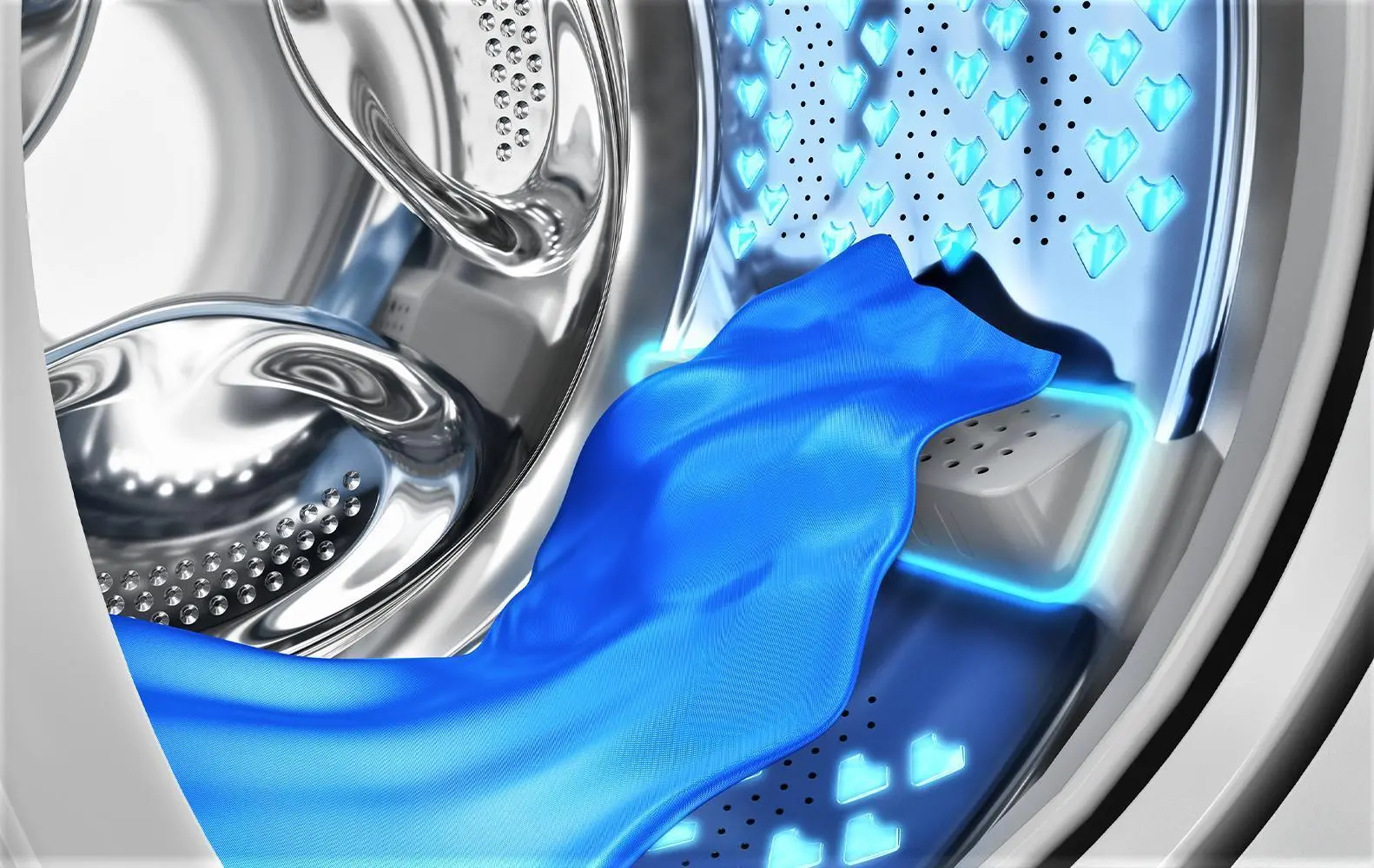 Pralka Beko b300 B3WFU57415WBPB SteamCure Slim 7kg 1400obr/min Zdalne sterowanie