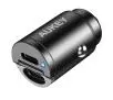 Ładowarka samochodowa Aukey CC-A4-BK 2x USB-C PD 30W Czarny