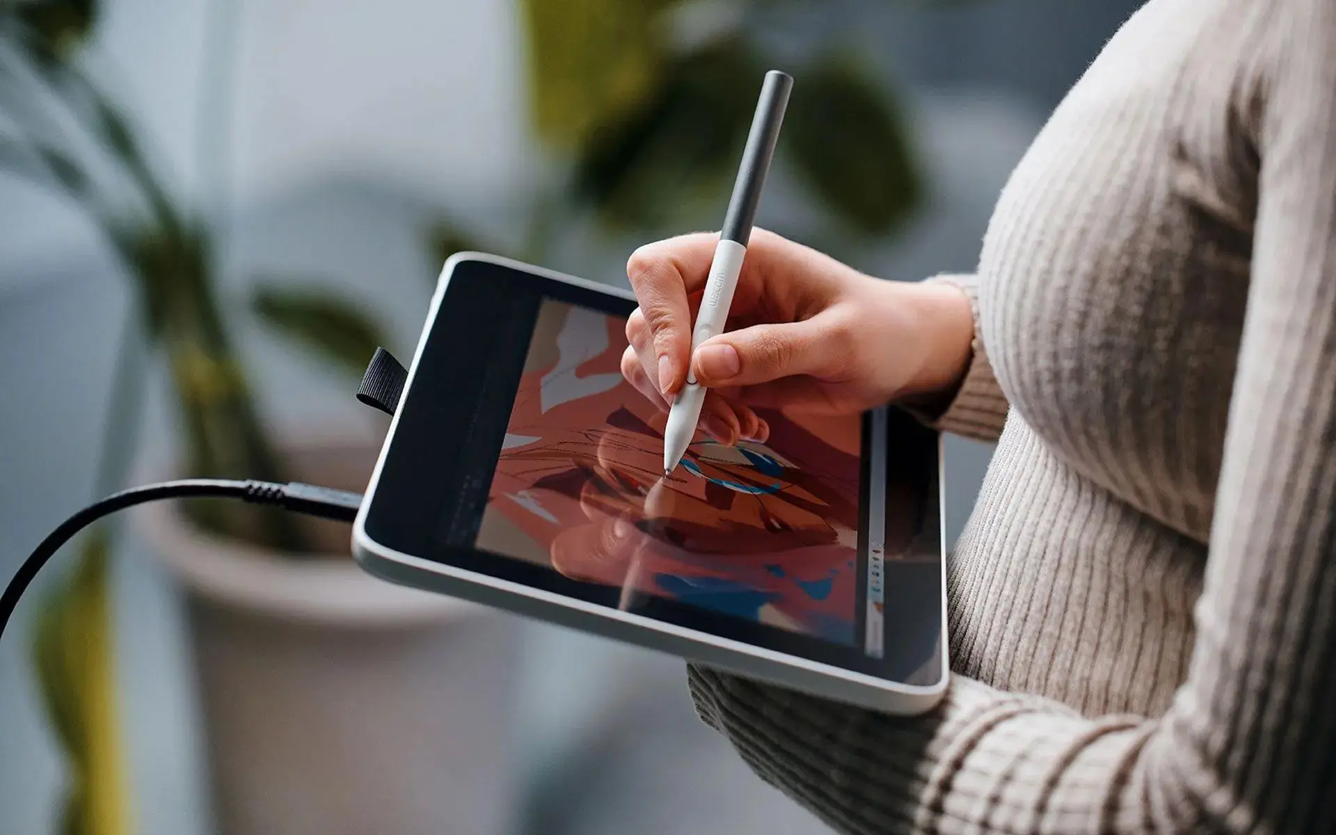 Tablet graficzny Wacom One 13 touch Czarny