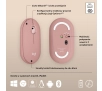Myszka Logitech Pebble 2 Różowy