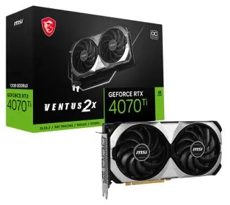 Karta graficzna MSI GeForce RTX 4070 Ti VENTUS 2X OC 12GB GDDR6X 192bit DLSS 3