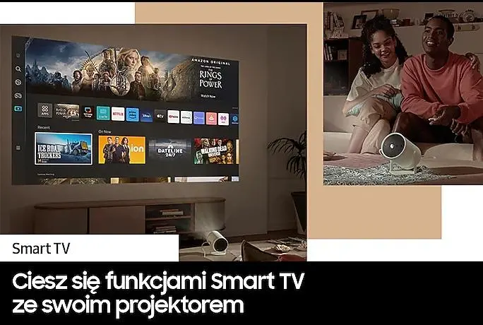 Projektor Samsung The Freestyle Gen.2 SP-LFF3CLAX DLP Full HD Wi-Fi