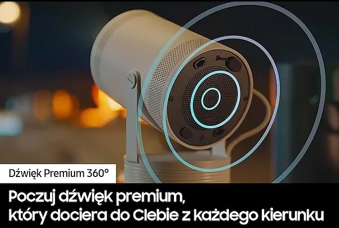 Projektor Samsung The Freestyle Gen.2 SP-LFF3CLAX DLP Full HD Wi-Fi