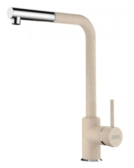 Bateria Franke Sirius L Side Pull-Out Beżowy Chrom