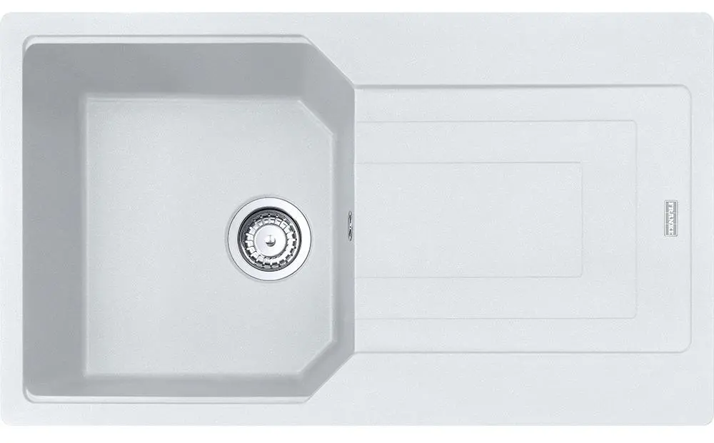 Franke Urban UBG 611-86 Granitowy Biały polarny