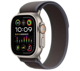 Smartwatch Apple Watch Ultra 2 GPS + Cellular koperta z tytanu 49mm opaska Trail Niebieskim/czarnym S/M