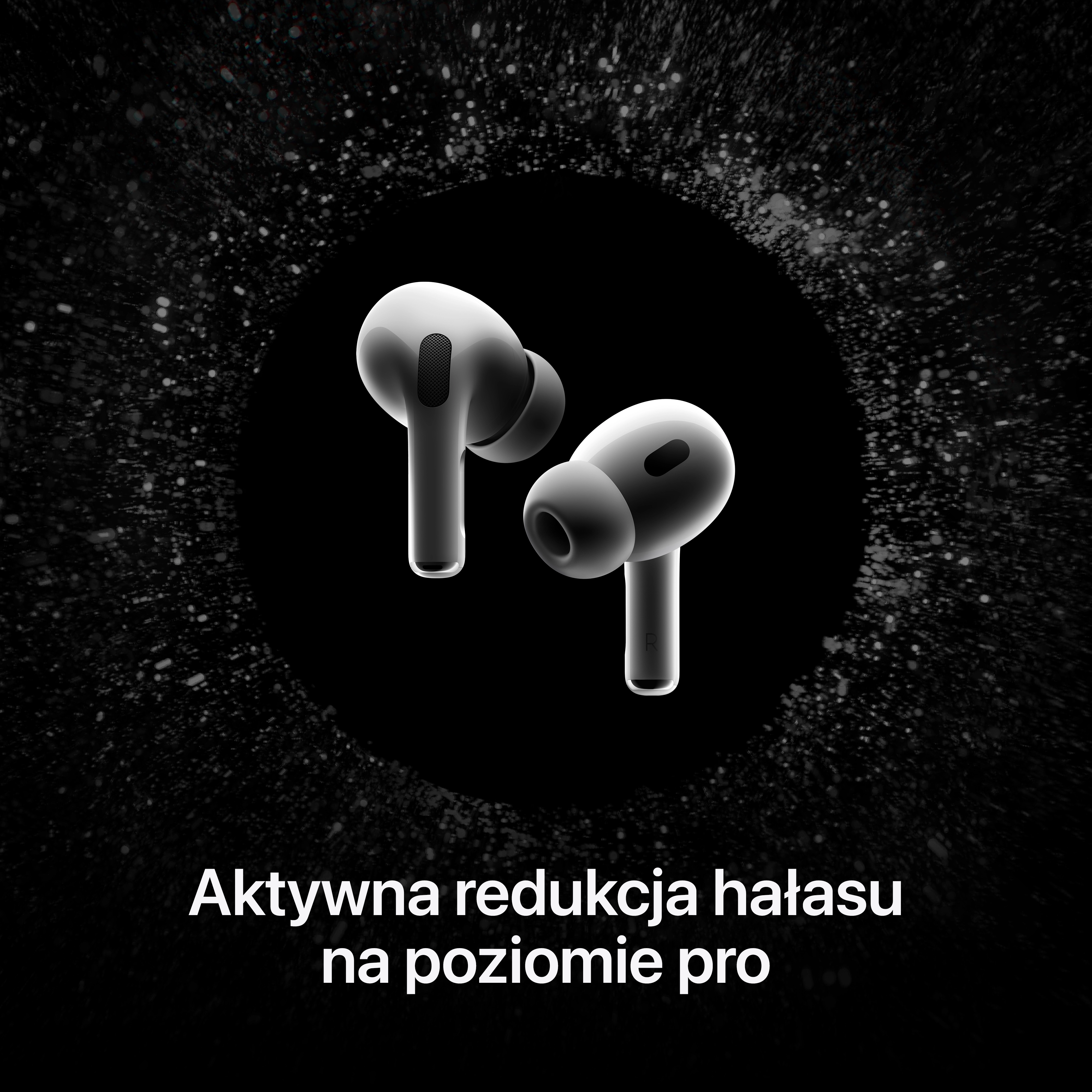 Apple AirPods Pro 2 generacji z etui MagSafe USB/C Dokanałowe Bluetooth 5.3 Biały